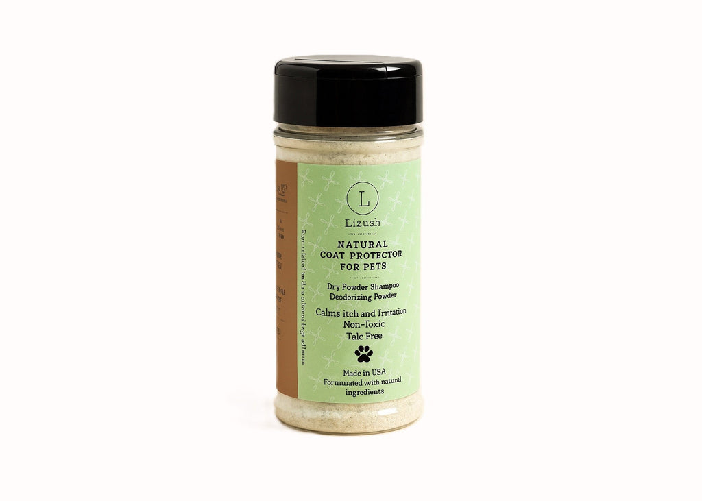 Natural Coat Protector for Dogs & Cats – Grooming Powder